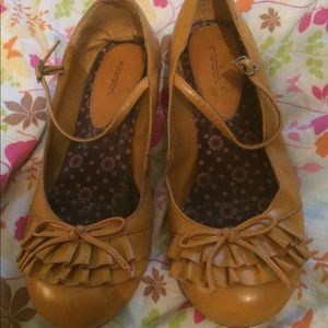 Adorable ruffled shoes